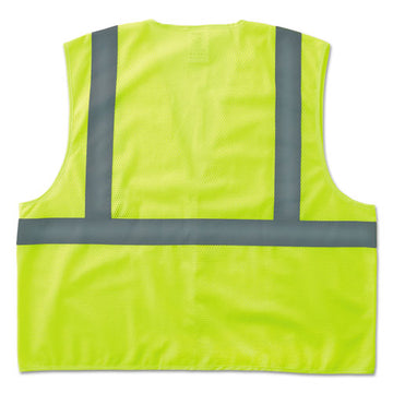 ergodyne® Glowear 8205hl Type R Class 2 Super Econo Mesh Safety Vest, 4x-large To 5x-large, Lime freeshipping - TVN Wholesale